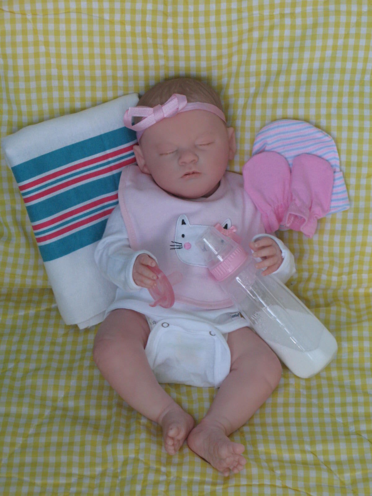 OPEN MOUTH reborn baby girl Holds full pacifierFull limbs Etsy