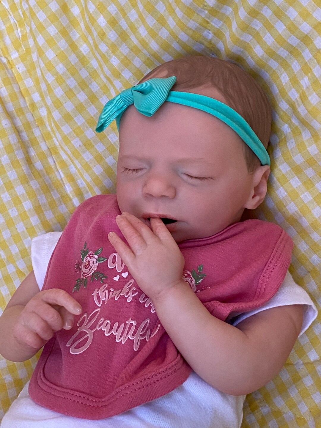 OPEN MOUTH Reborn, Made to Order, Reborn Baby Girl, Realborn Madison