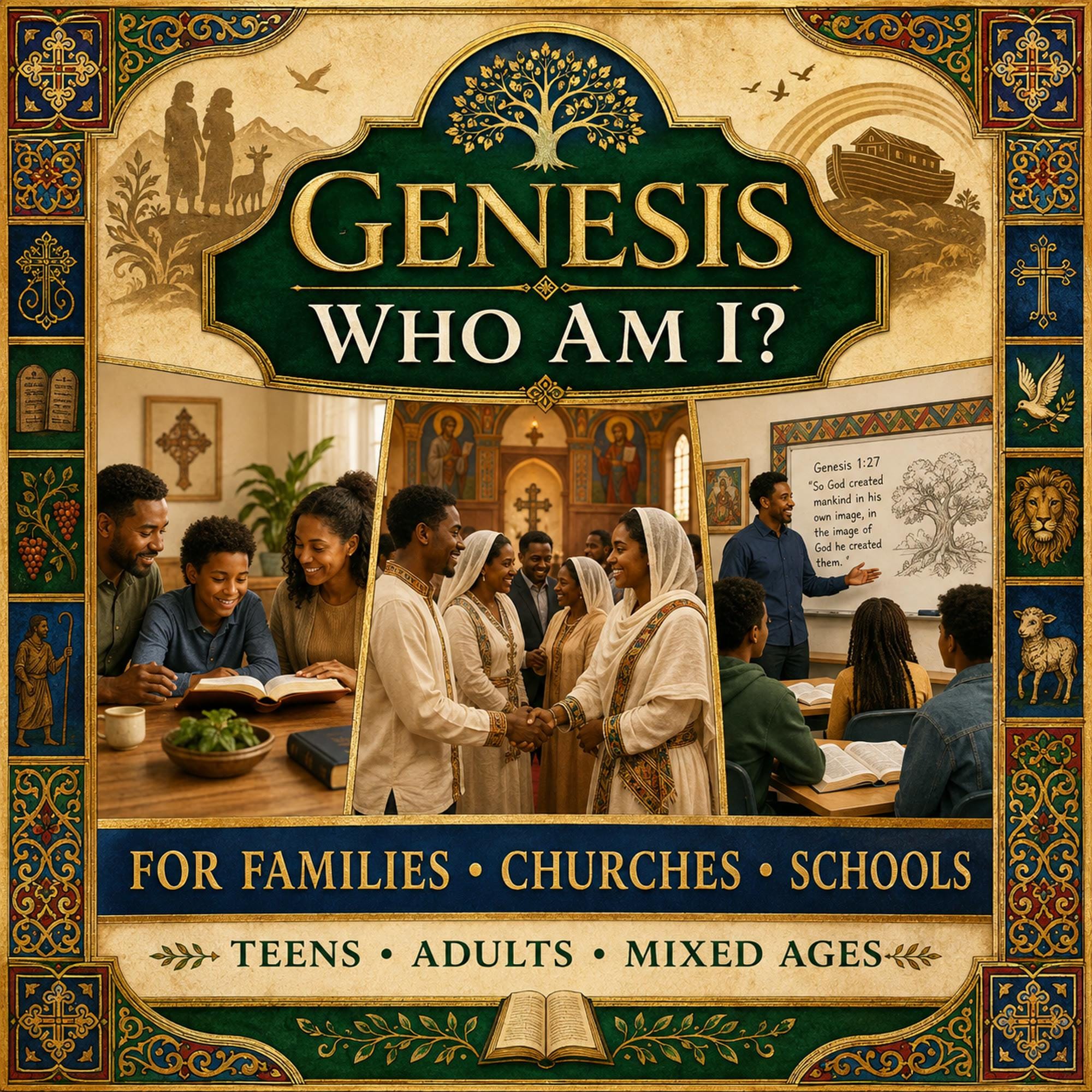 Genesis Bible Game, 108 Character Cards, Family Activity (Digital Download) cover