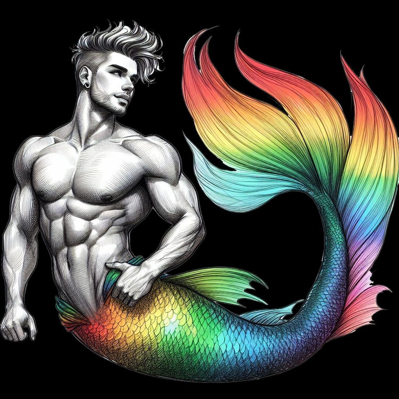 Merman - Etsy