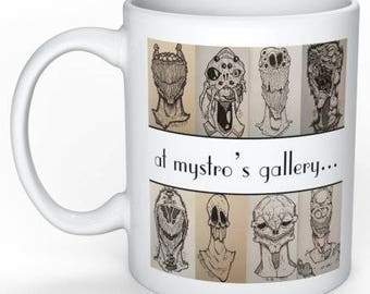 At mystro's gallery...we are always smiling! Coffee Mug