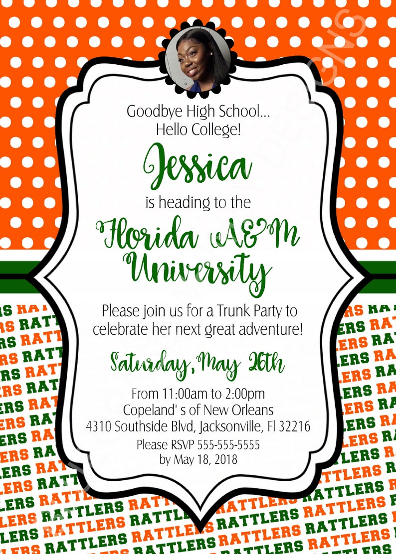 graduation trunk party college send off party any etsy