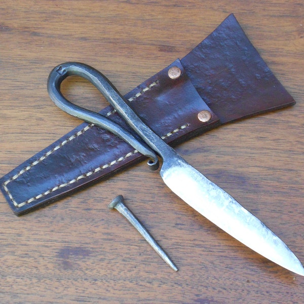 Blacksmith's Knife and Sheath