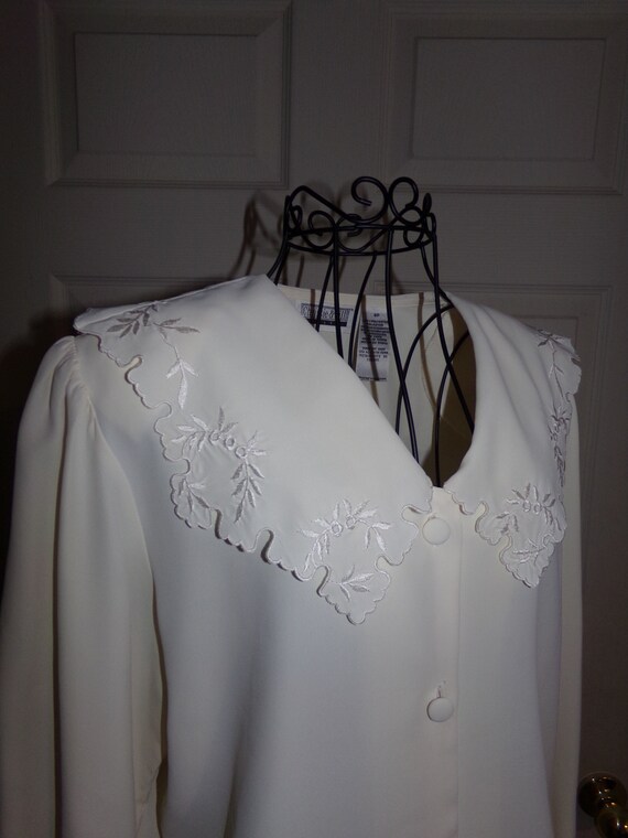 Vintage Victorian Blouse /  Romantic Womens Blous… - image 10