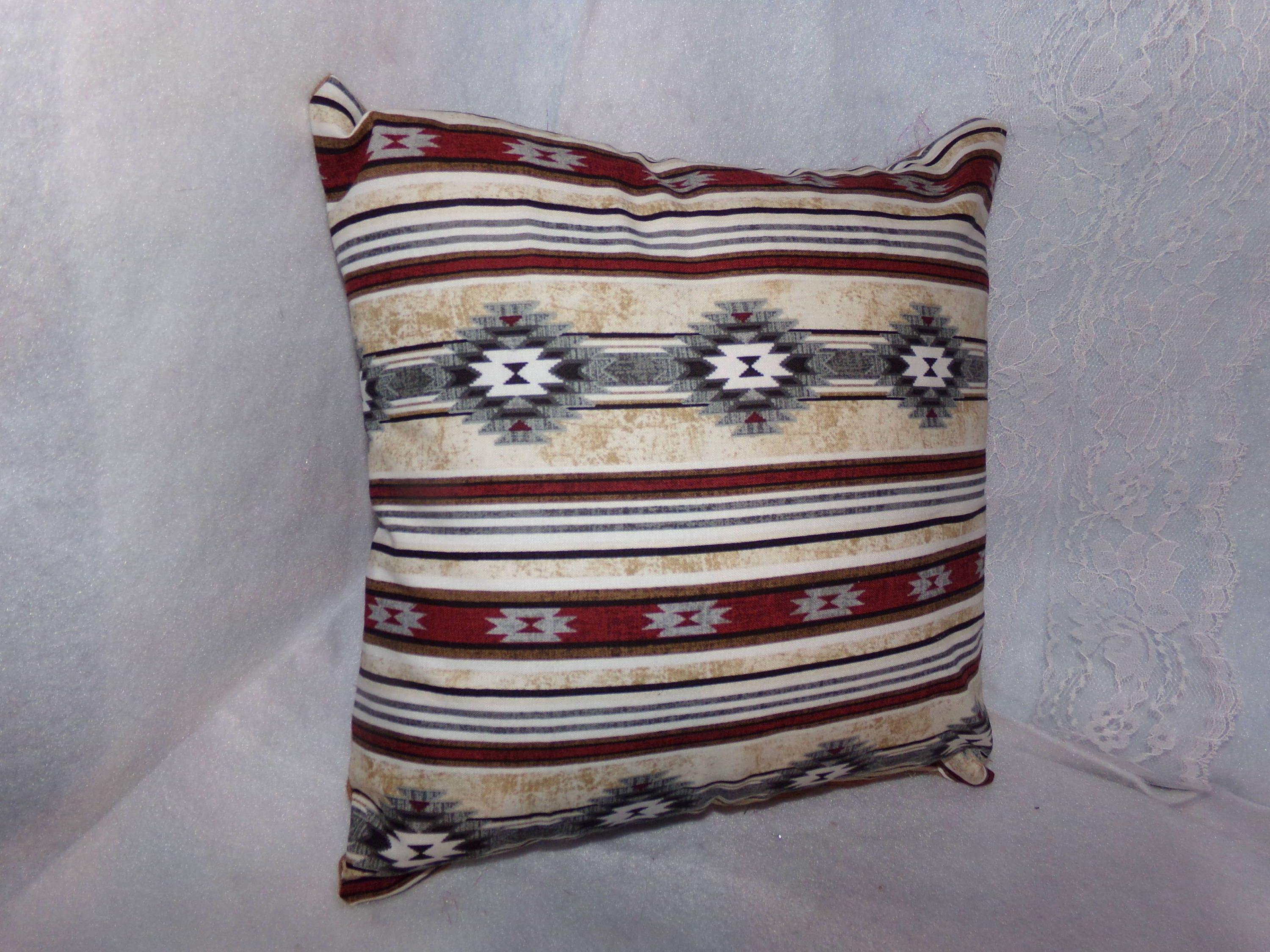 Native American Pillow. Hand Made Western Style Pillow . Etsy