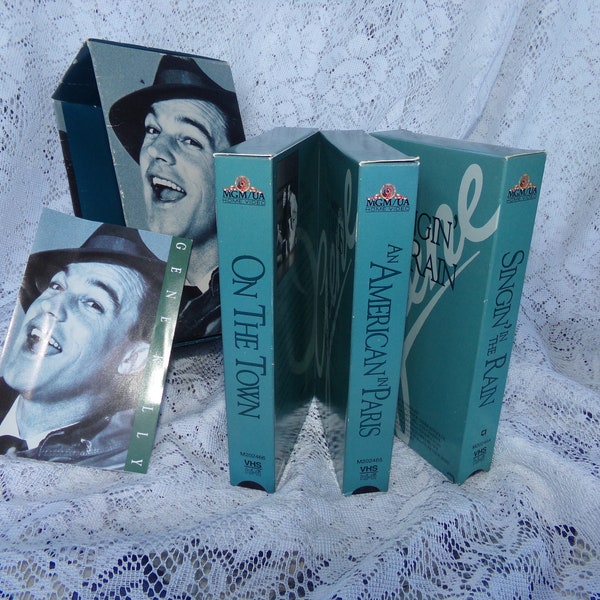 Vintage MGM Hollywood Movies.  Set of 3 Classic Hollywood Movies .  Gene Kelly Movies.  1950s Musical Movies .  Vintage Singers from the 50s