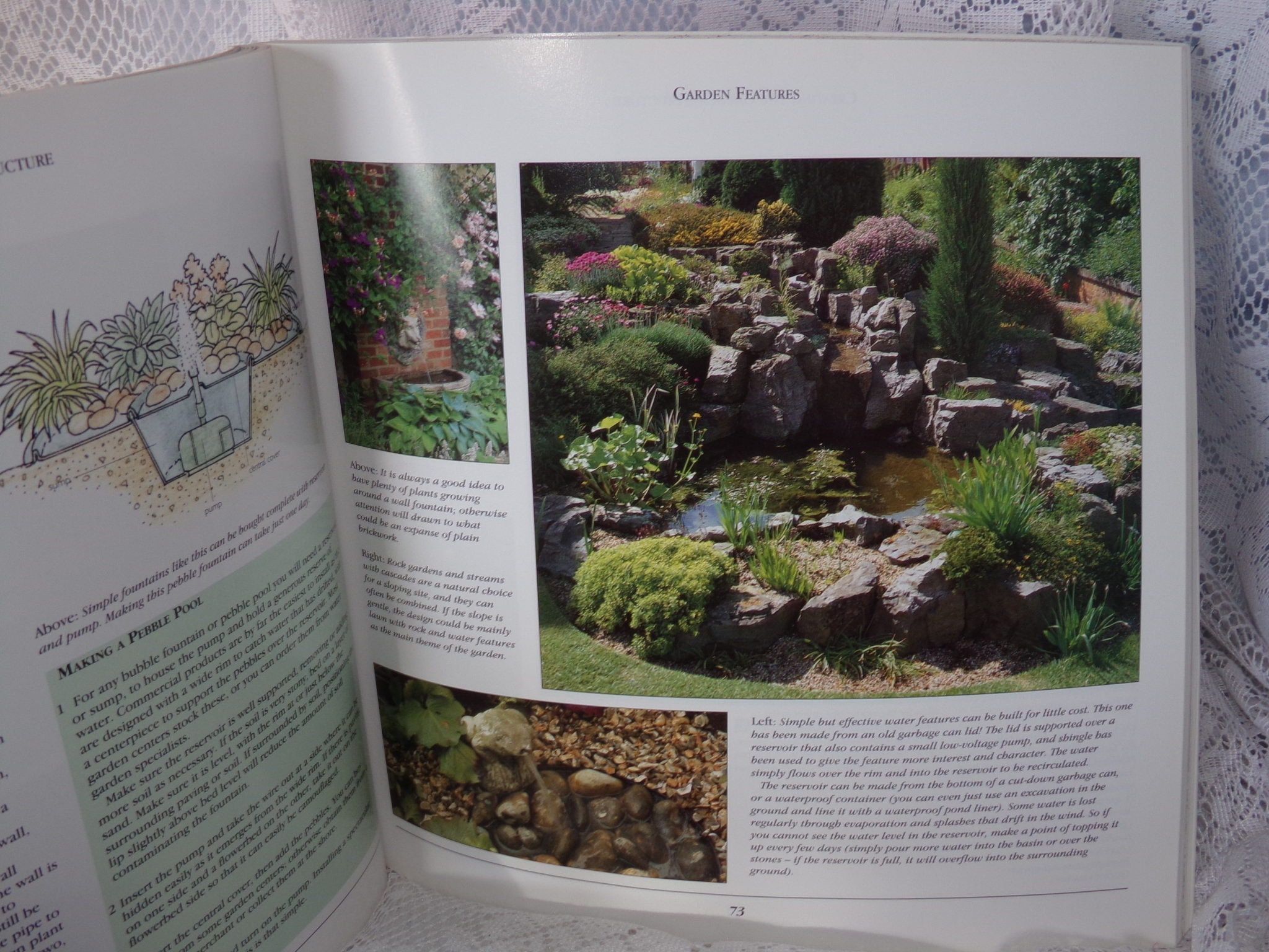 Vintage Gardening Book . Small Flower Gardens Step by Step . Horticulture Guide Book. Practical ...