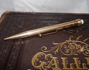 Vintage 10 Karat Yellow Gold Telescopic Pencil #1809 - Etsy