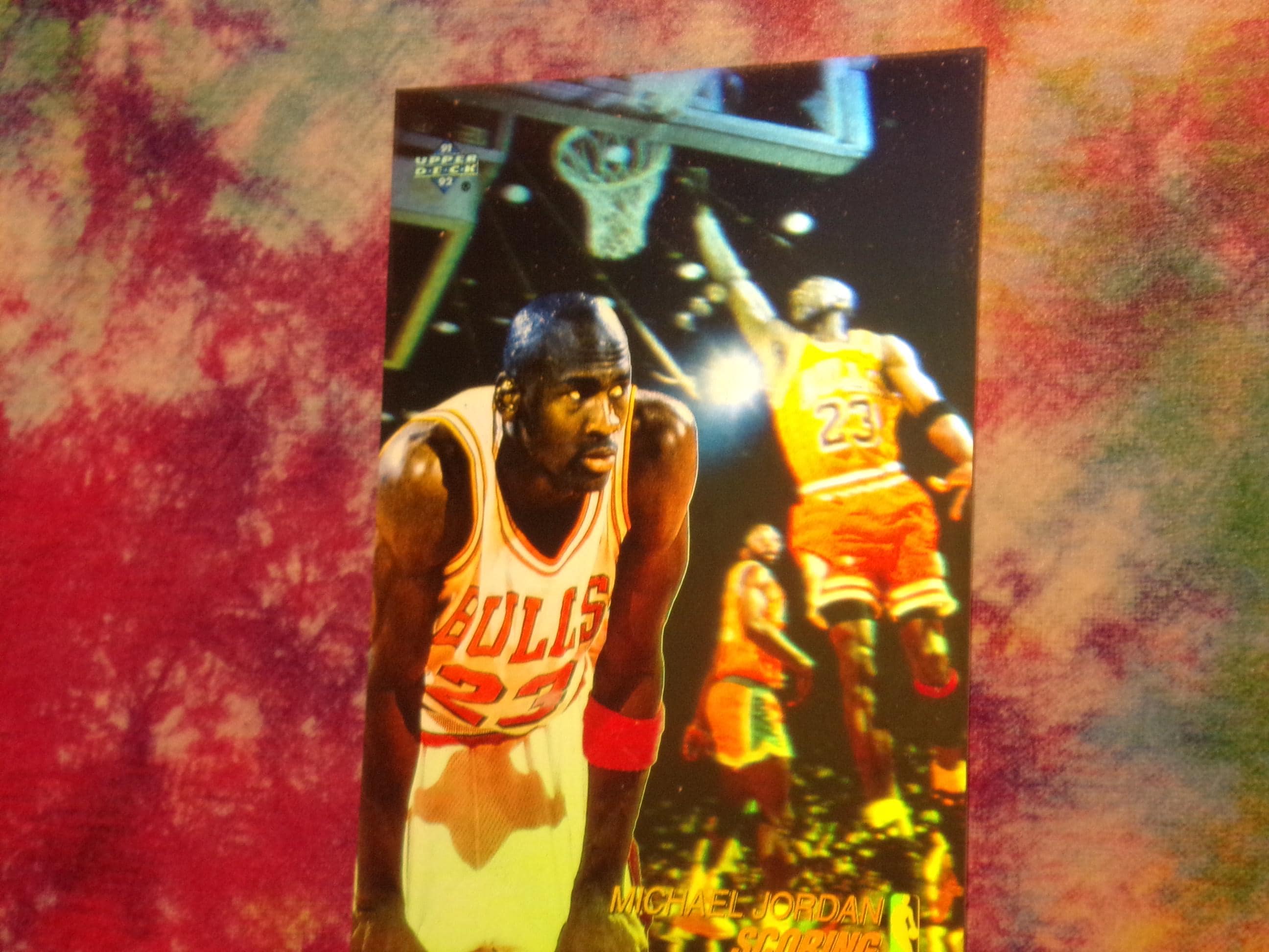Michael Jordan Hologram Card - Etsy