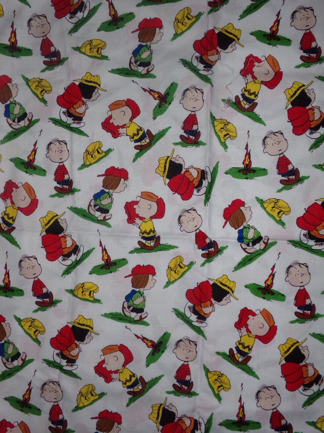 Peanuts Fabric / Peanuts Character Fabric / Peanuts Camping Fabric