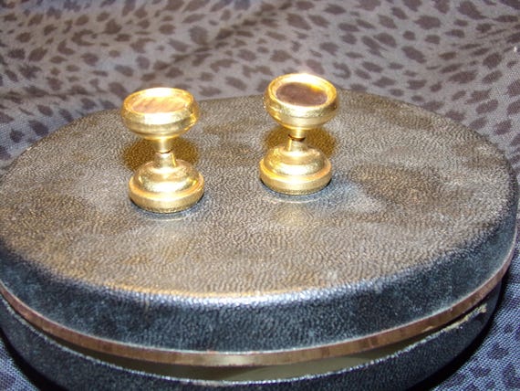 Vintage Cuff Links / French Cuff Links / Bestman … - image 5