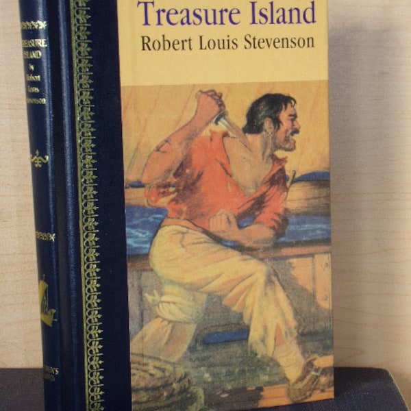 Treasure Island  by  Robert Louis Stevenson  /  Pirate Book  / Children's Book  /  Treasure Island / Vintage Books