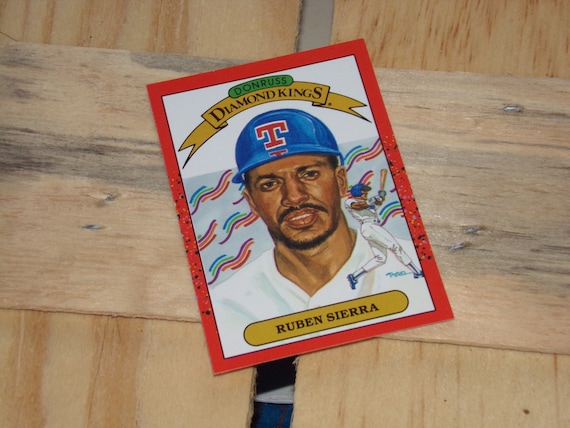 Vintage Texas Rangers Cards / Ruben Sierra Sports Card / Rare Baseball Card 1989 / American Lead Baseball Card / Sports Memorabilia Cards - Etsy Canada Vintage Texas Rangers Cards / Ruben Sierra Sports Card / Rare Baseball Card 1989 / American Lead Baseball Card / Sports Memorabilia Cards - Etsy Canada