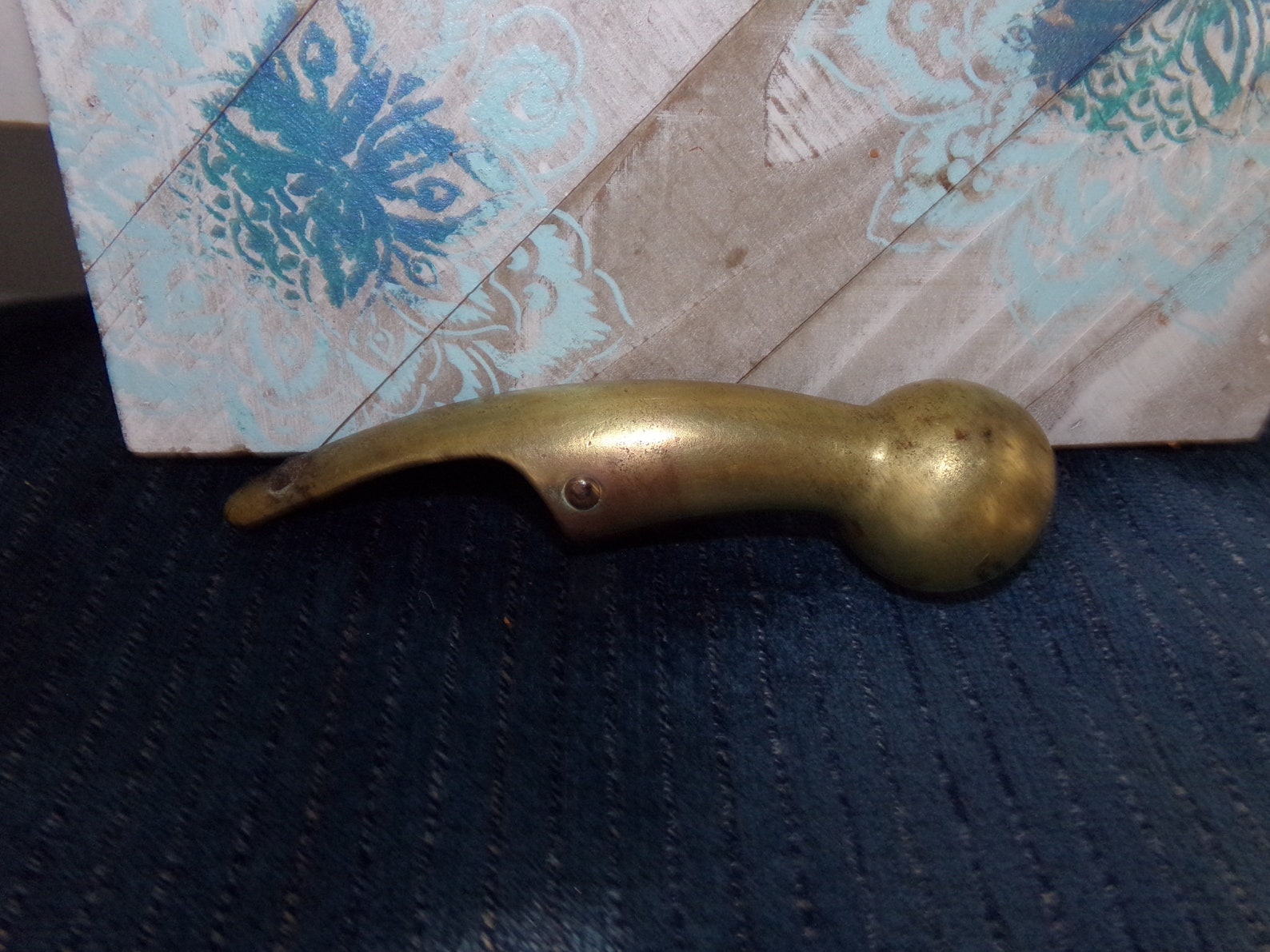 Primitive Brass Horse Hame / Horse Hame Knob / Horse Etsy