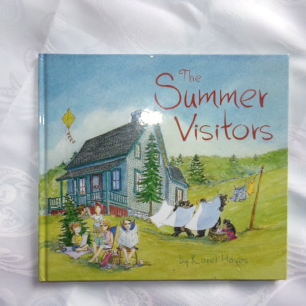 Childrens Story Book  /  The Summer Visitors Book /  written by Karel Hayes Book /  Books for Kids /   summer vacation Kids Book