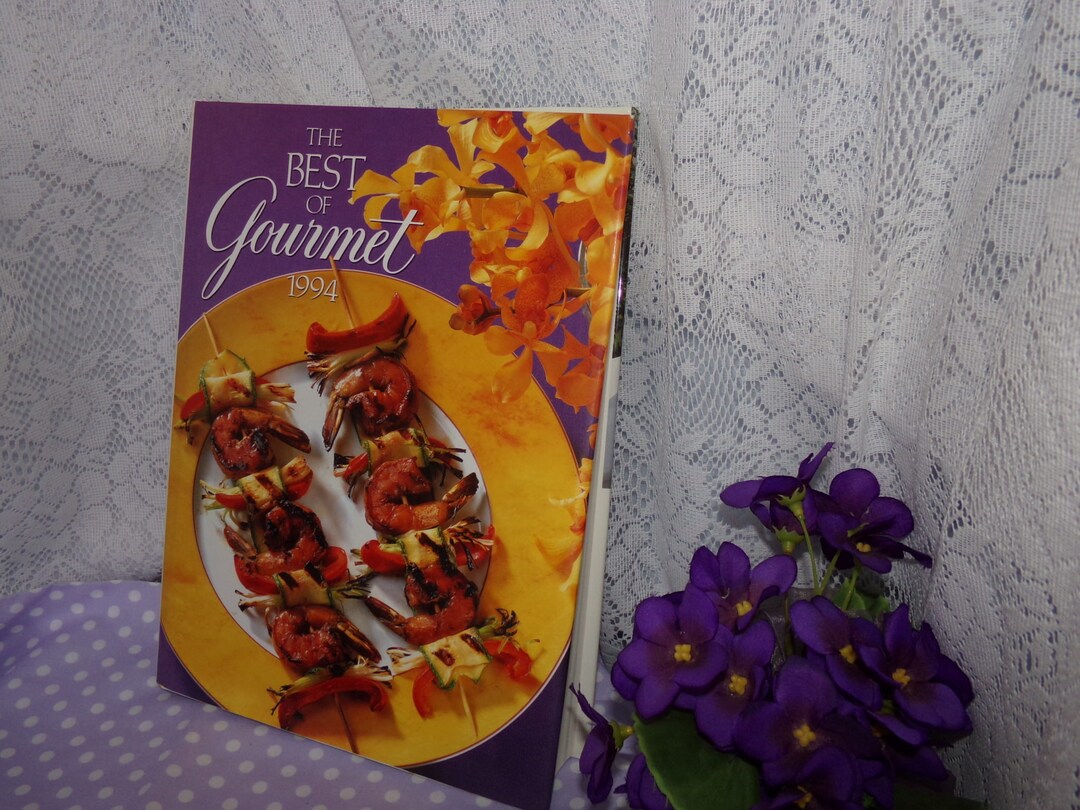 Vintage Cook Book . Gourmet Cook Book . Library of Congress Etsy