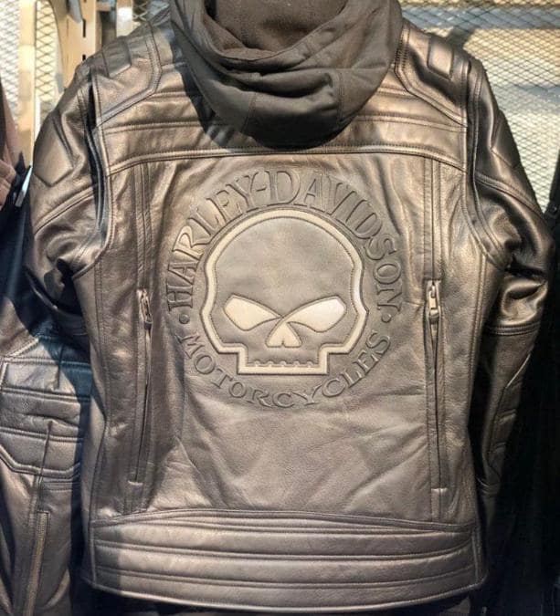 Harley Davidson Skull Jacket - Etsy