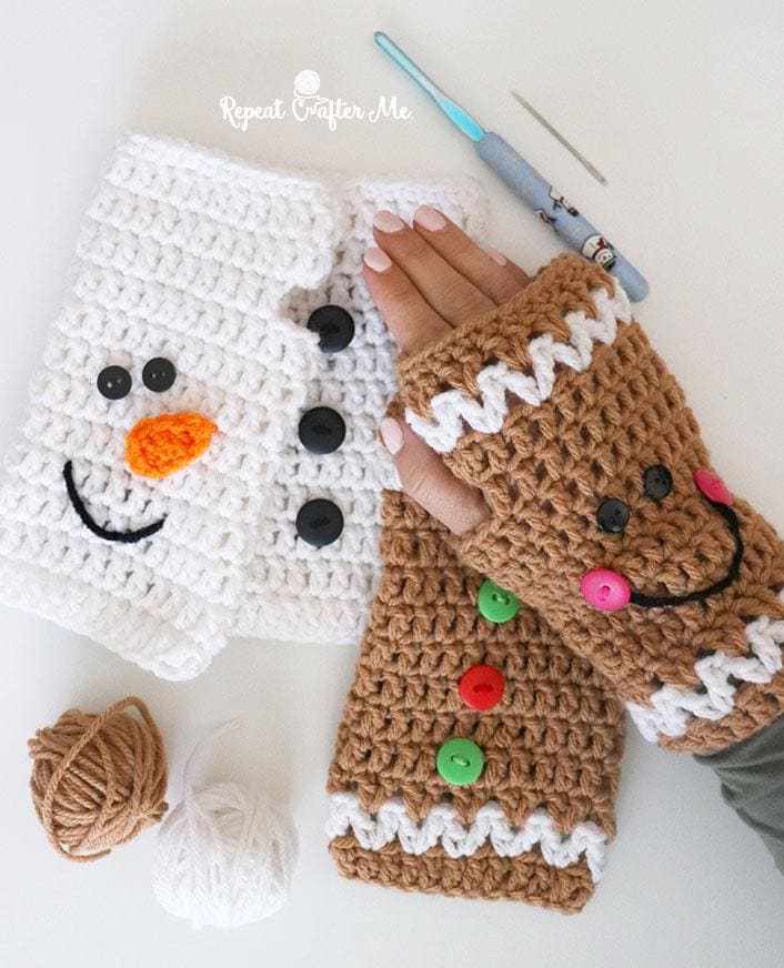29 Victorian Fingerless Gloves Crochet Patterns to Add Elegant, Vintage Flair 3 50-Minute Crochet Fingerless Gloves