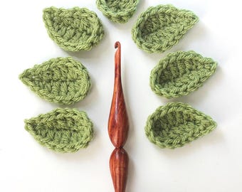 Easy Crochet Leaf Pattern