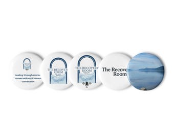 Set of pin buttons