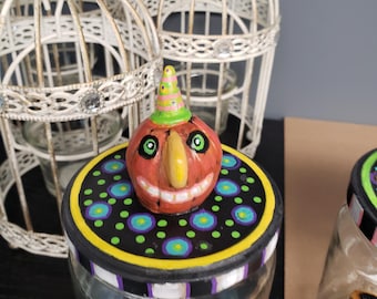 Halloween Treat Jar handmade