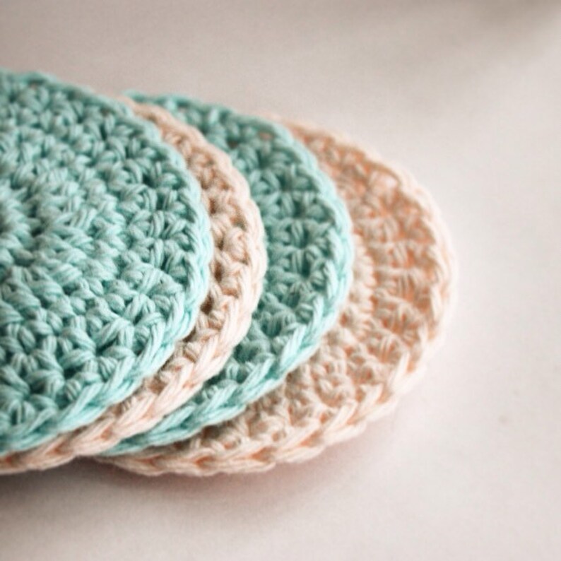 Crochet Pattern, Coaster Begginer Pattern. Set of 4. Etsy Canada