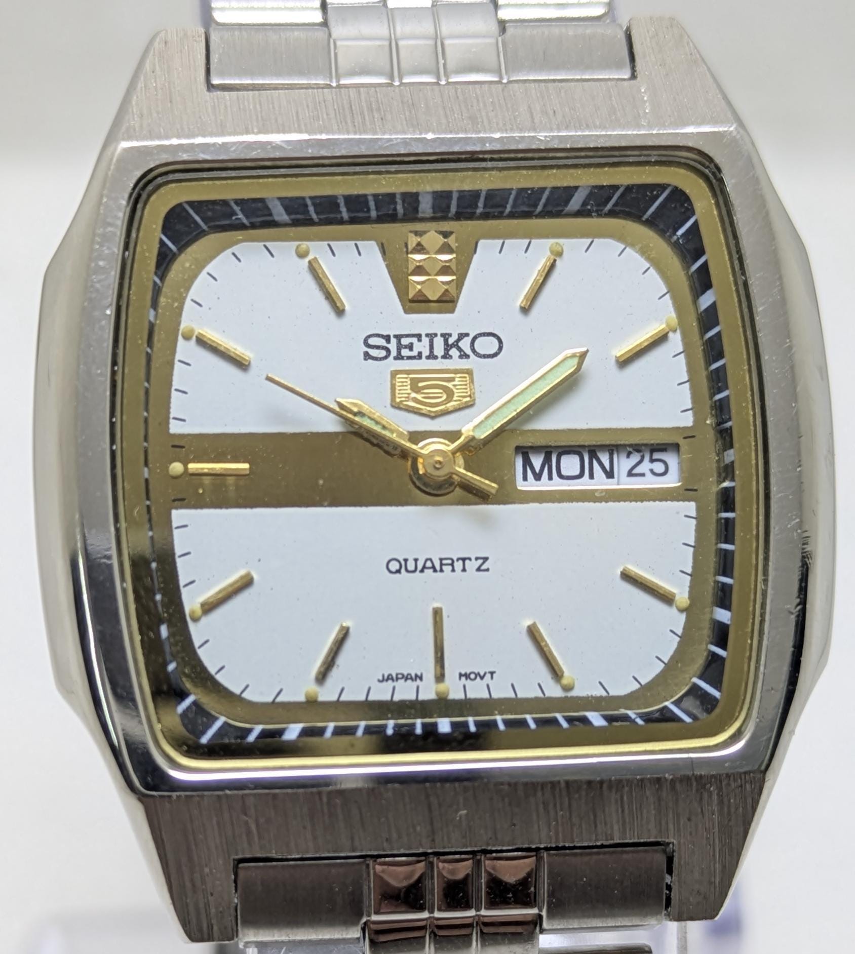 Seiko 5 quartz - Etsy 日本