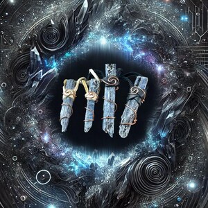 Kyanite ~ petits colliers : votre passerelle vers la projection astrale