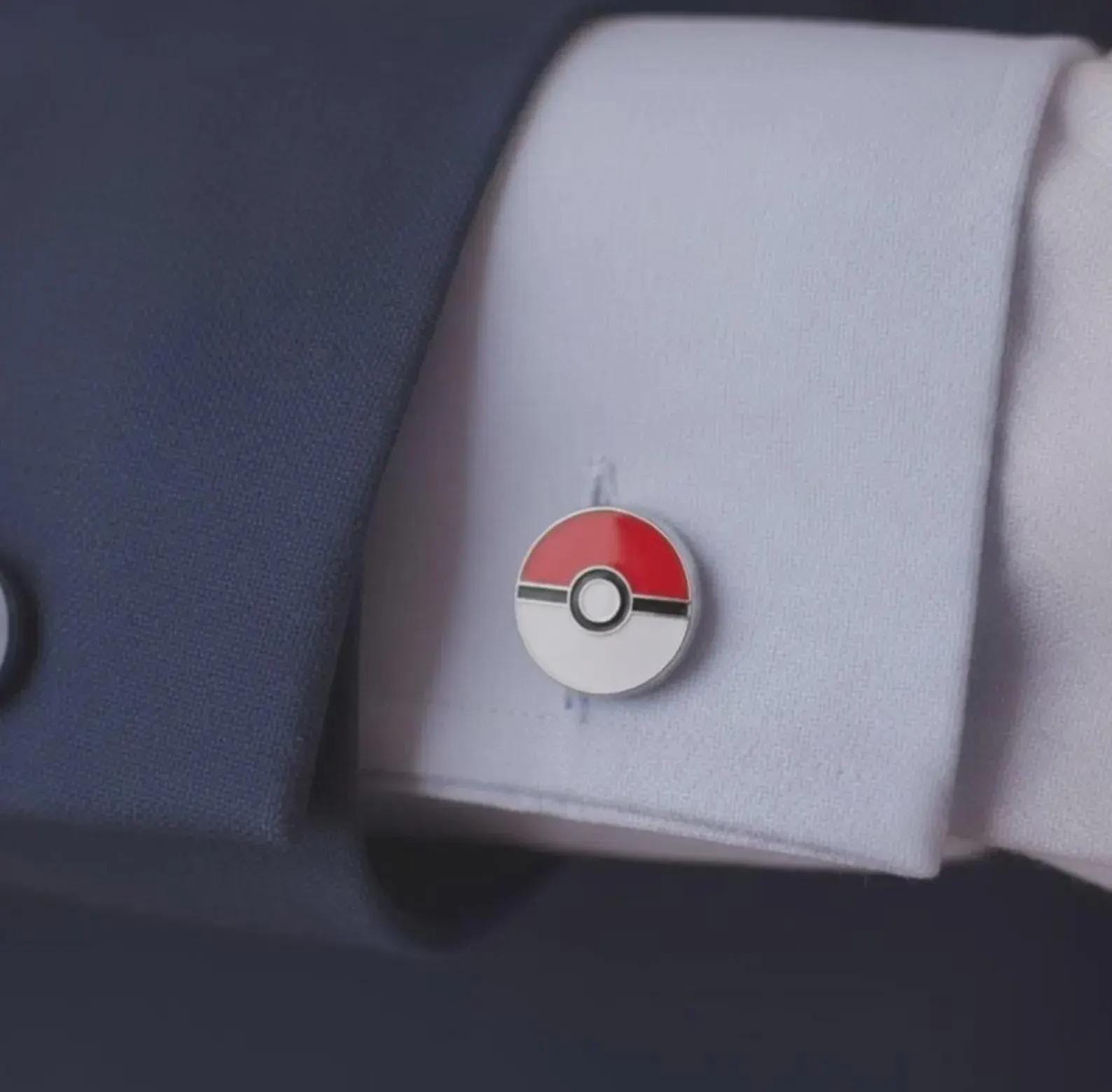 Pokeball cufflinks - Etsy 日本
