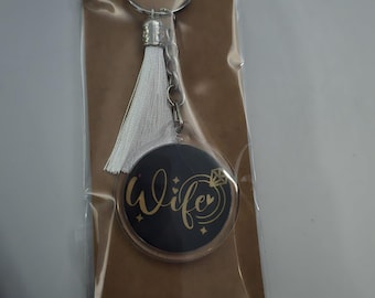 Chaveiros personalizados para marido e mulher | Lembrança de casamento
