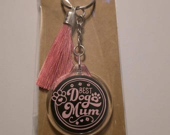 Chaveiro personalizado para mãe/pai de cachorro | Chaveiro com pingente para foto