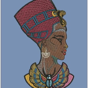 Nefertiti Embroidery, DST FORMAT ONLY