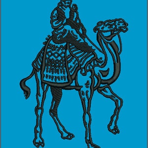 Disegno ricamo cammello
