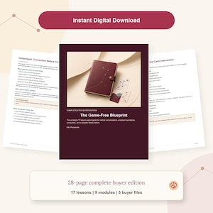 Teen Screen Time Guide for Parents, 30-Day Gaming Reset Workbook