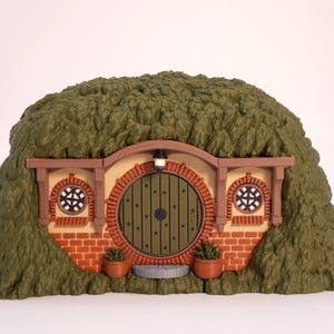 Hobbit Hole MTG LOTR Commander Deck Box 3D | 100+ Cartas | Señor de los Anillos Regalo Magic