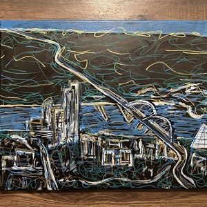 Grind City- original painting