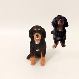 Op maat gemaakt huisdierbeeldje van polymeerklei, handgesneden aandenken voor hond of kat (bruiloft, verjaardag)