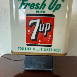 Vintage 7up Clock - Etsy