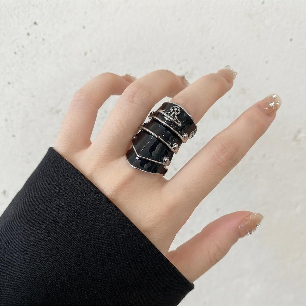 Vivienne Westwood Armor Ring アーマー L ブラック Vivienne westwood armor ring - Etsy 日本
