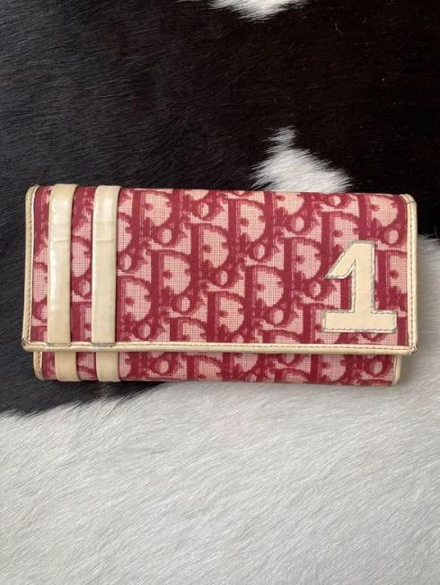 Vintage Christian Dior Trotter Wallet - Etsy