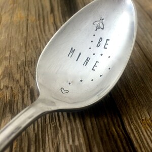 Gilmore Girls Lorelai and Rory hand stamped vintage spoon set