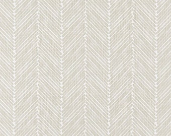 USA Curtains, Griffen Herringbone Collection in Fog (taupe-grey type color), Living Room Drapes, Office Curtains, Valance - Made to Order