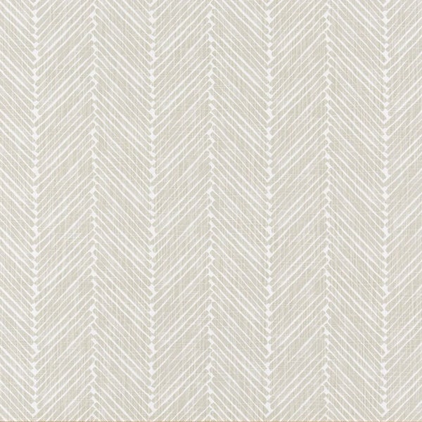 USA Curtains, Griffen Herringbone Collection in Fog (taupe-grey type color), Living Room Drapes, Office Curtains, Valance - Made to Order