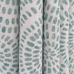 Curtain Panel, Cecil Cancun, Medium Weight Cotton Slub Linen Look, Lining Options Blackout or Cotton