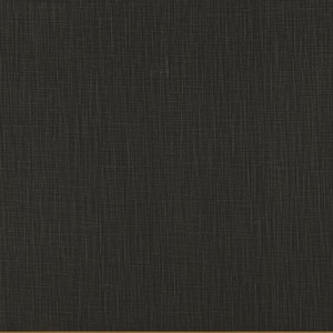 Curtain Panel, NEW Solid Charcoal Black, Medium Weight Cotton Slub Linen Look, Lining Options Blackout or Cotton