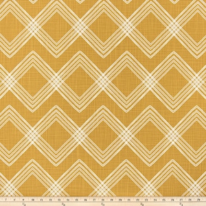 Curtain Panel, NEW Colton Tuscan Yellow, Medium Weight Cotton Slub Linen Look, Lining Options Blackout or Cotton