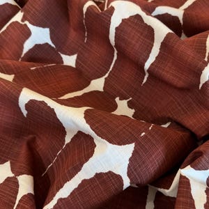 Boho Shibori Sierra Rust Curtains, Cafe Kitchen Panels, Window Treatments