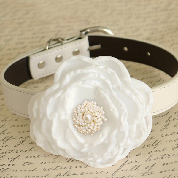 Wedding Dog Collar Etsy