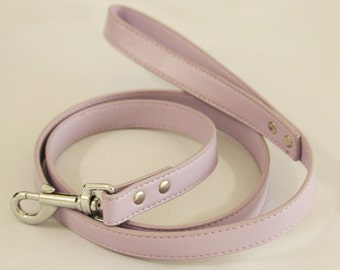 Purple dog Leash, Pet accessory, Lilac Leather leash,  Dog Lovers, Dog Leash, Lilac wedding dog accessory, Custom leash , Wedding dog collar