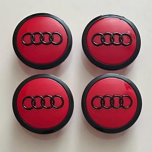 4 st 69 mm 2,72 tum Audi fälgkapslar bilemblemkåpor (4B0601170A)